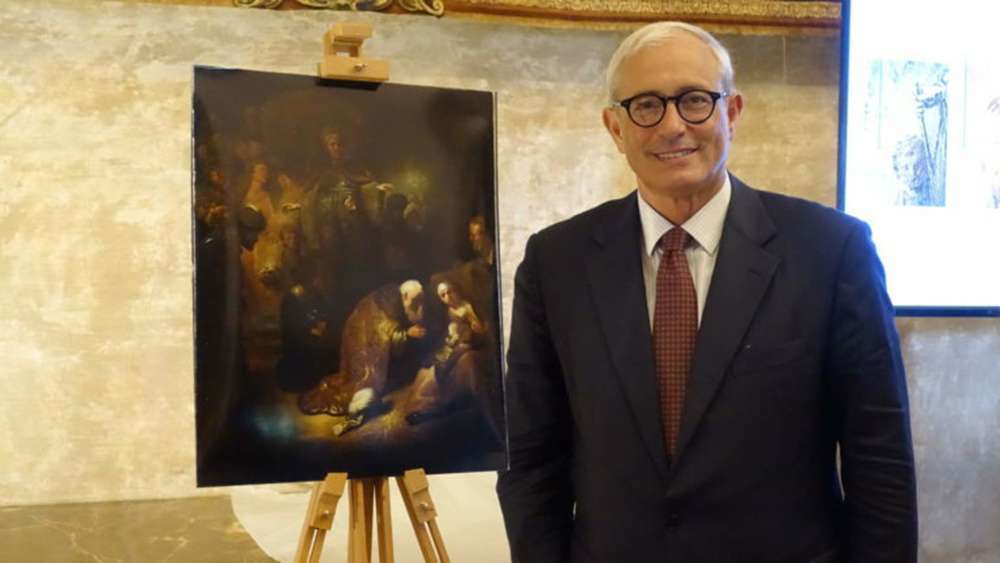 Rembrandt ritrovato a Roma, presentato a Villa Medici da Fondazione Patrimonio Italia