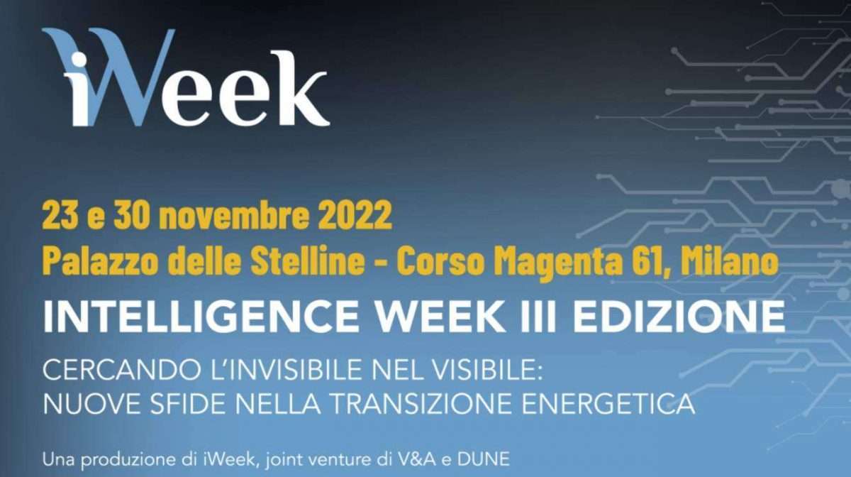 Al via a Milano la terza edizione dell’Intelligence week